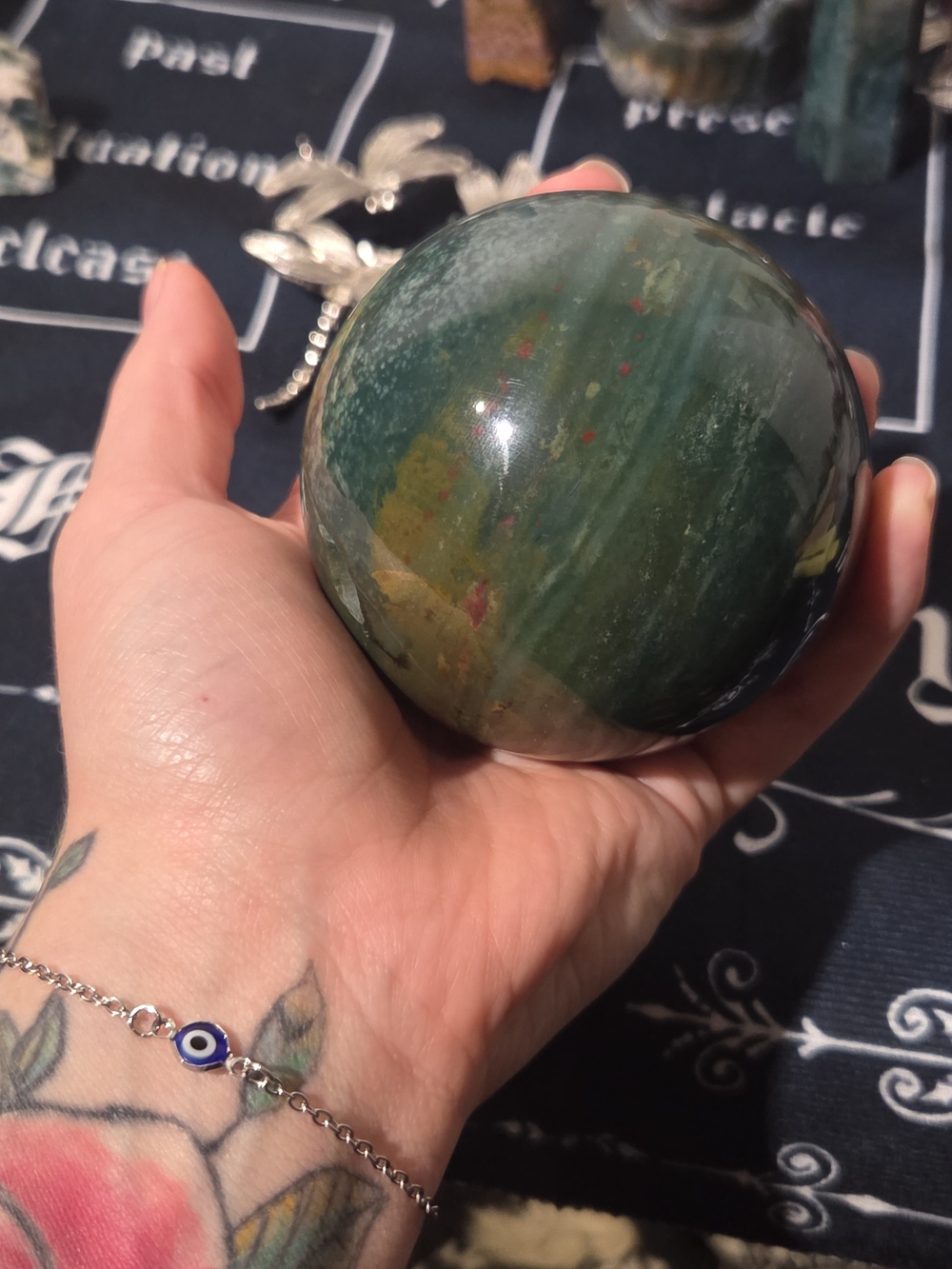 Ocean Jasper Sphere *chipped*